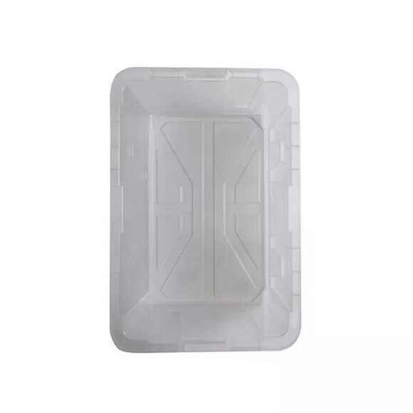 Member's Mark 60 Quart Clear Storage Tote, 17.2" D x 25.7" W x 12.0" H, 1 pack o - Picture 4 of 4